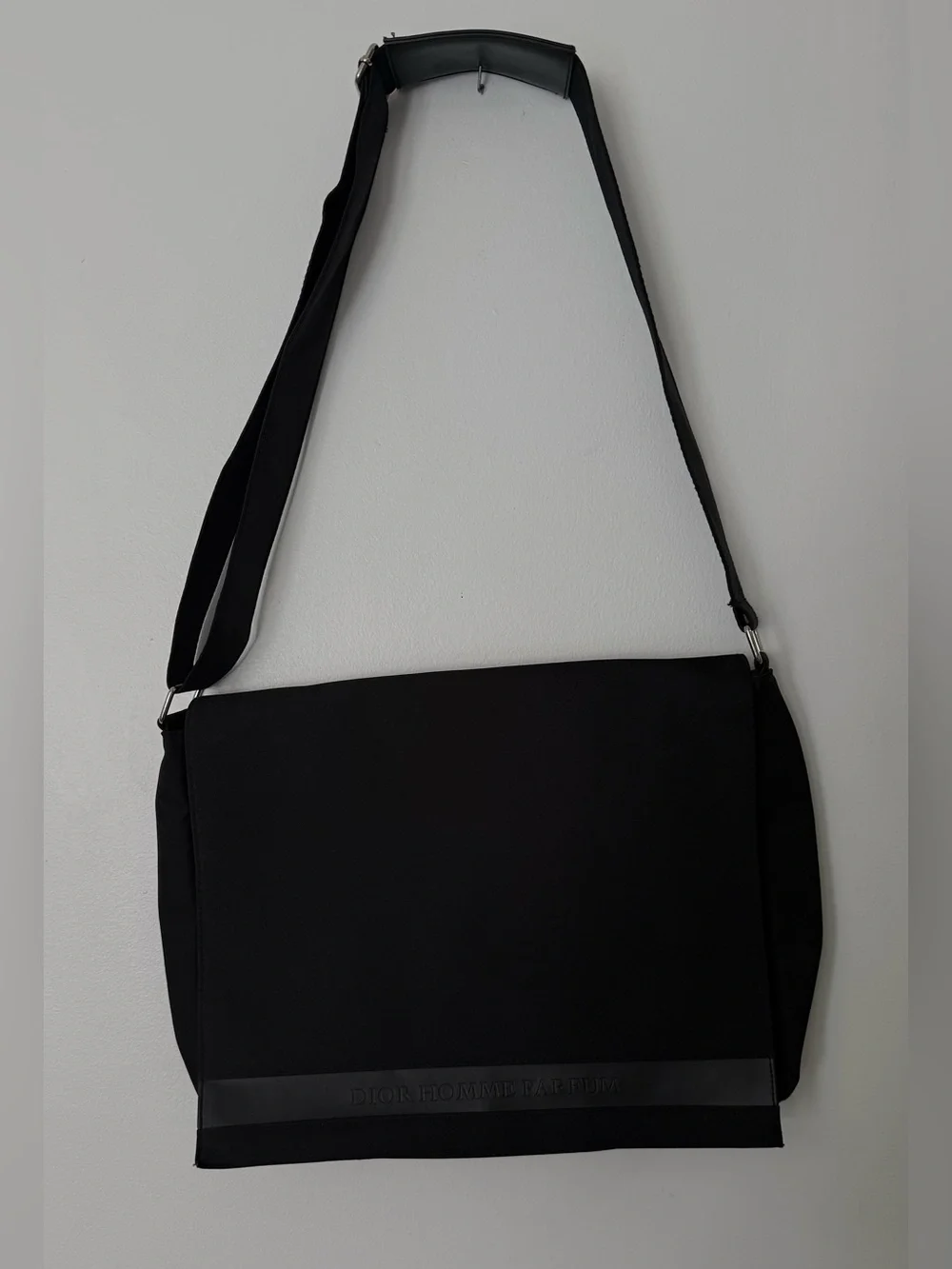 Dior Black Messenger Shoulder Bag